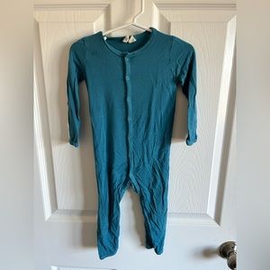 Kyte baby 18-24 month teal snap romper